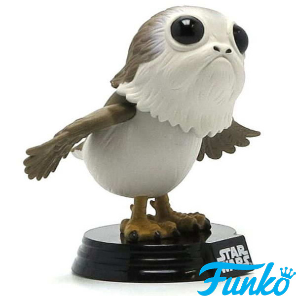 Funko POP #198 Star Wars Porg Exclusive Figure (Damaged Box)
